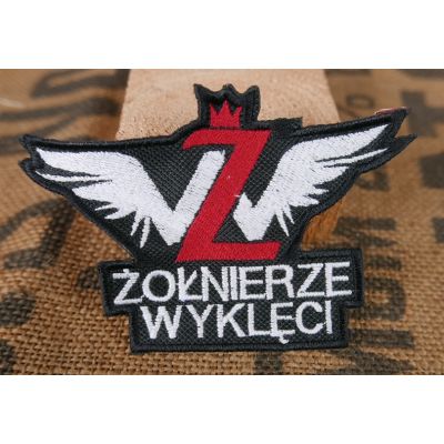 Żołnierze Wyklęci  Logo Naszywka Haftowana Polska